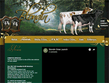 Tablet Screenshot of fermeblondin.com